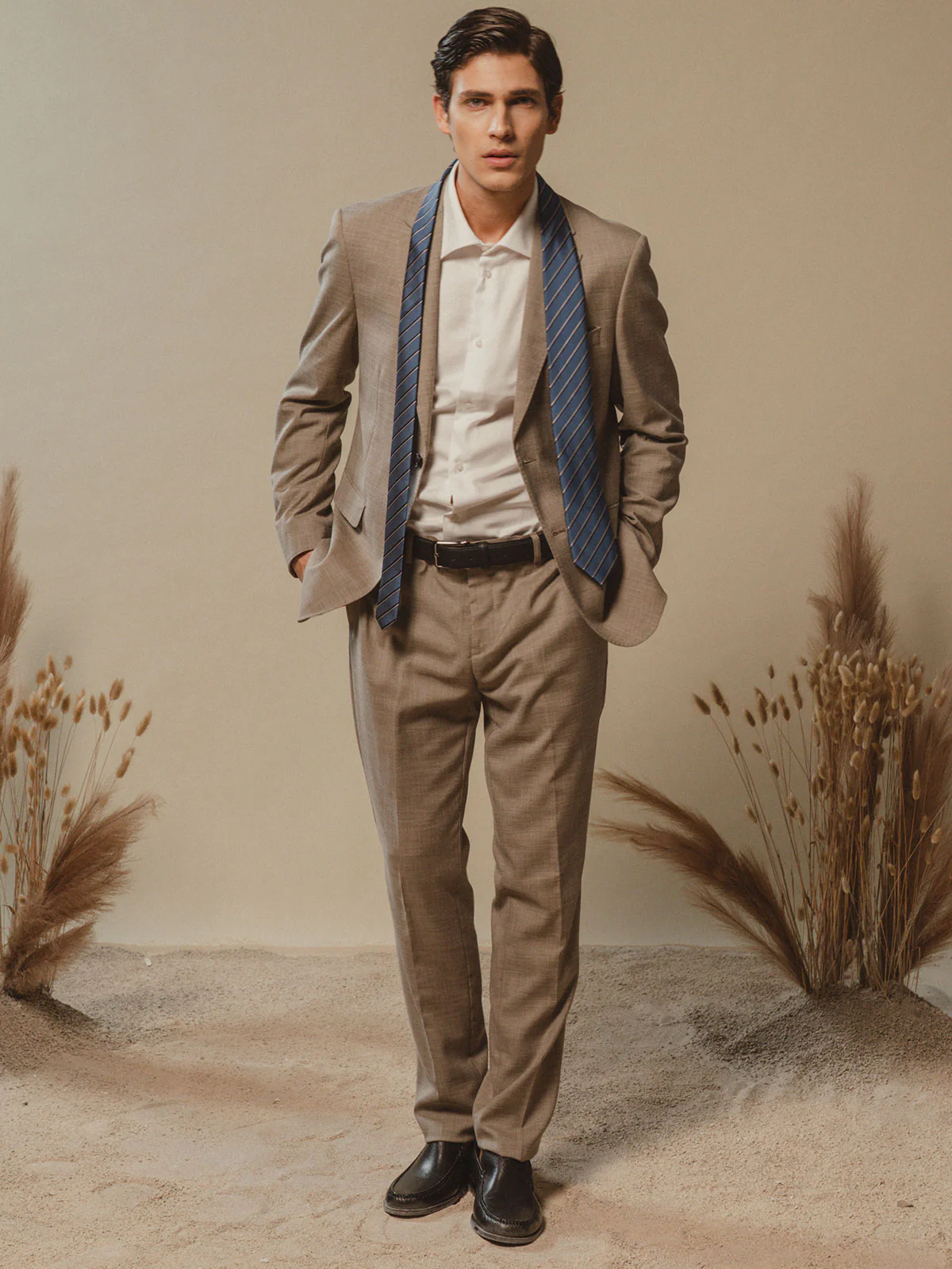 Abito uomo in tessuto misto - Image 10