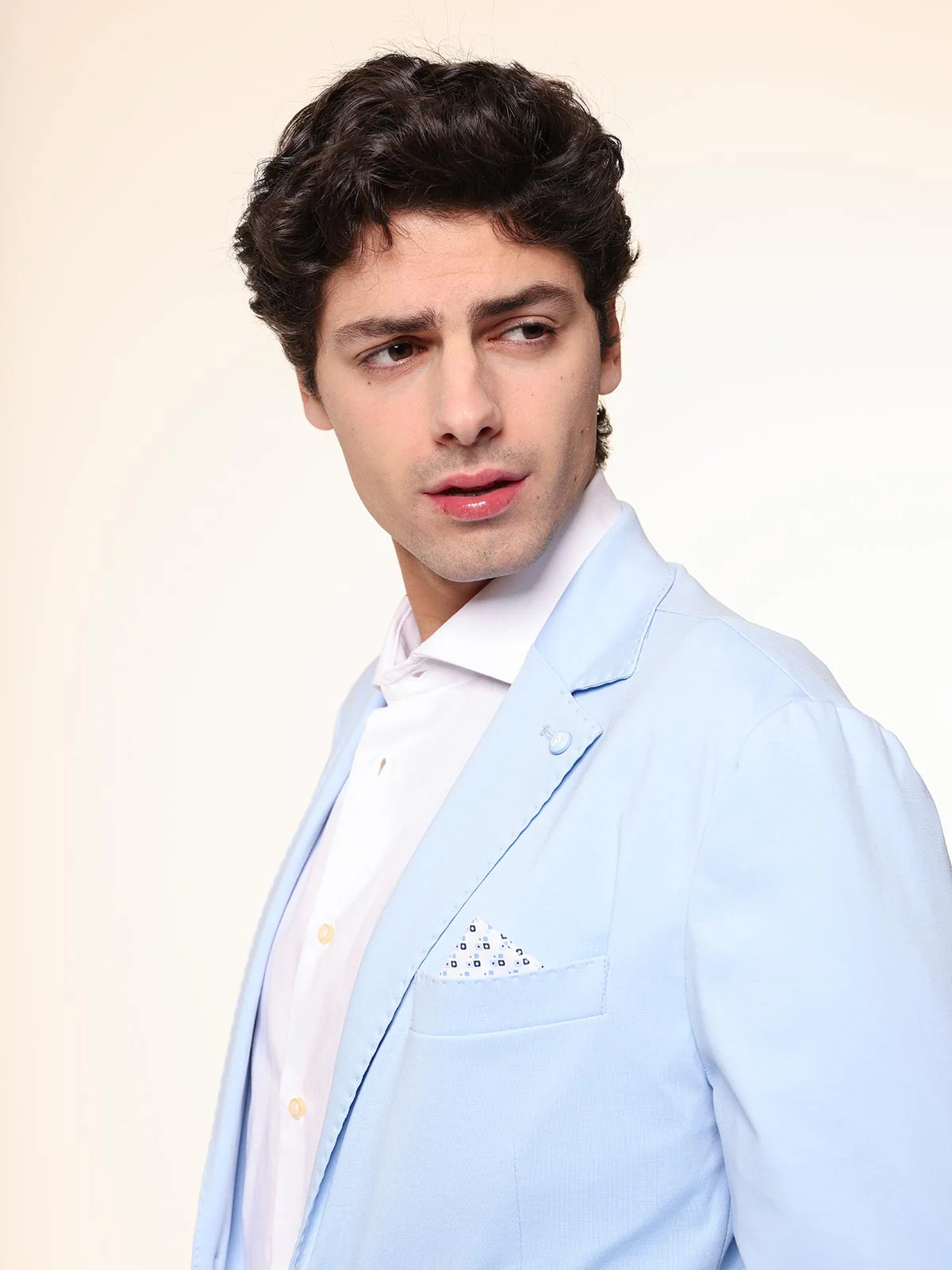 Giacca con bordi impuntura - Image 12