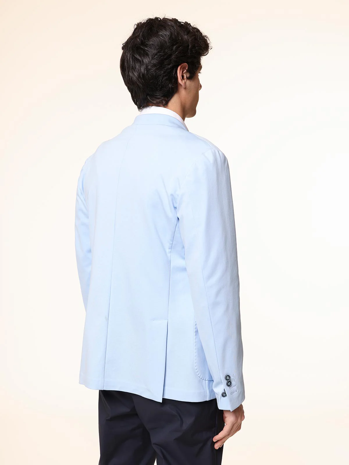 Giacca con bordi impuntura - Image 13