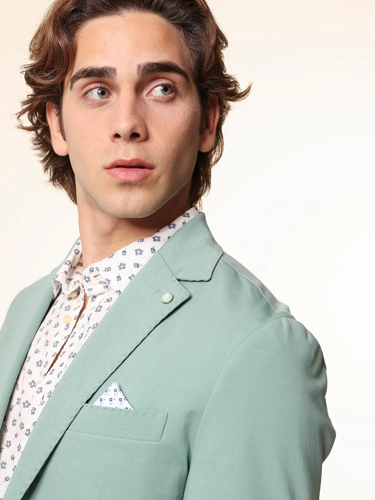 Giacca con bordi impuntura - Image 16