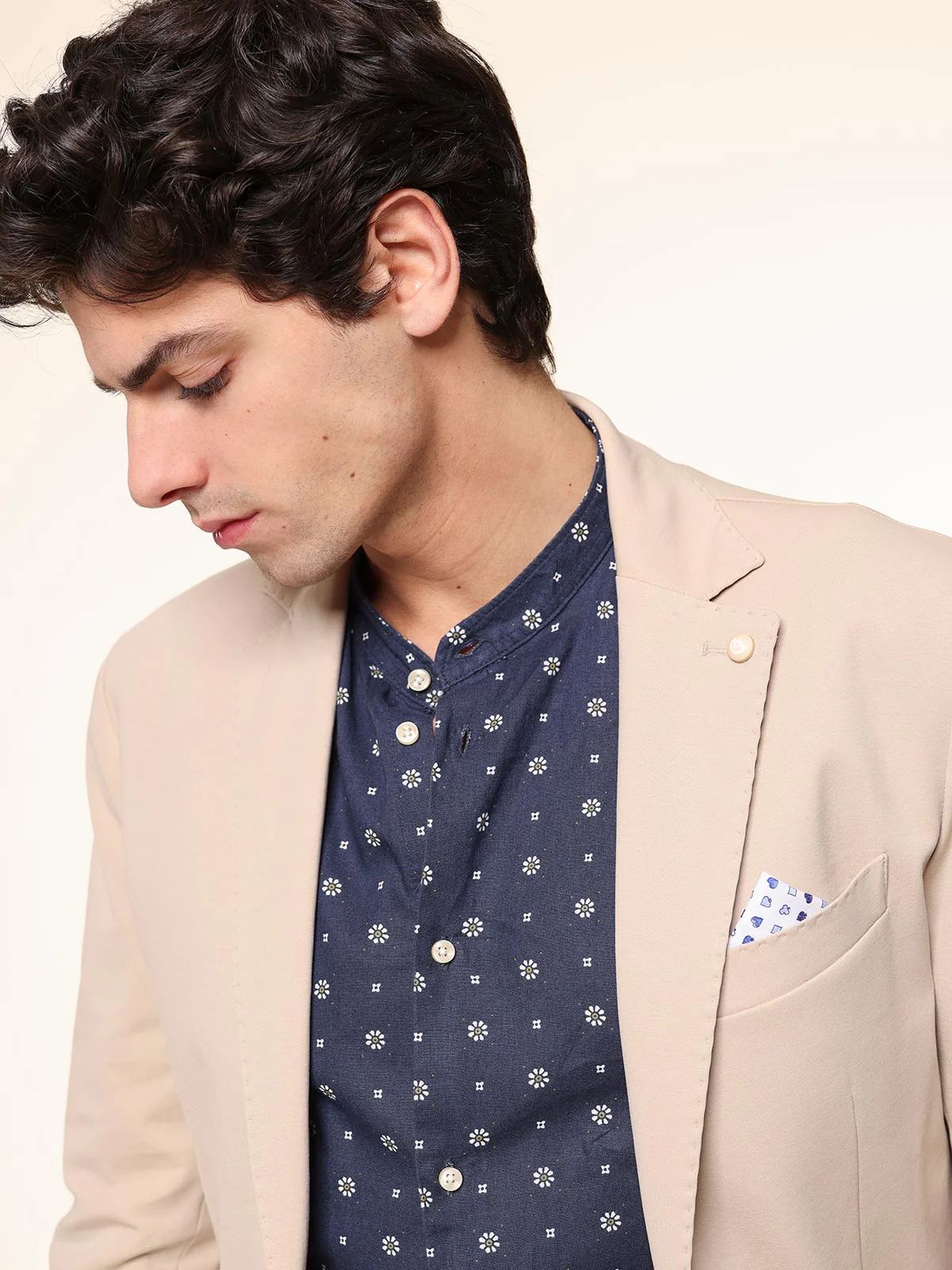 Giacca con bordi impuntura - Image 19