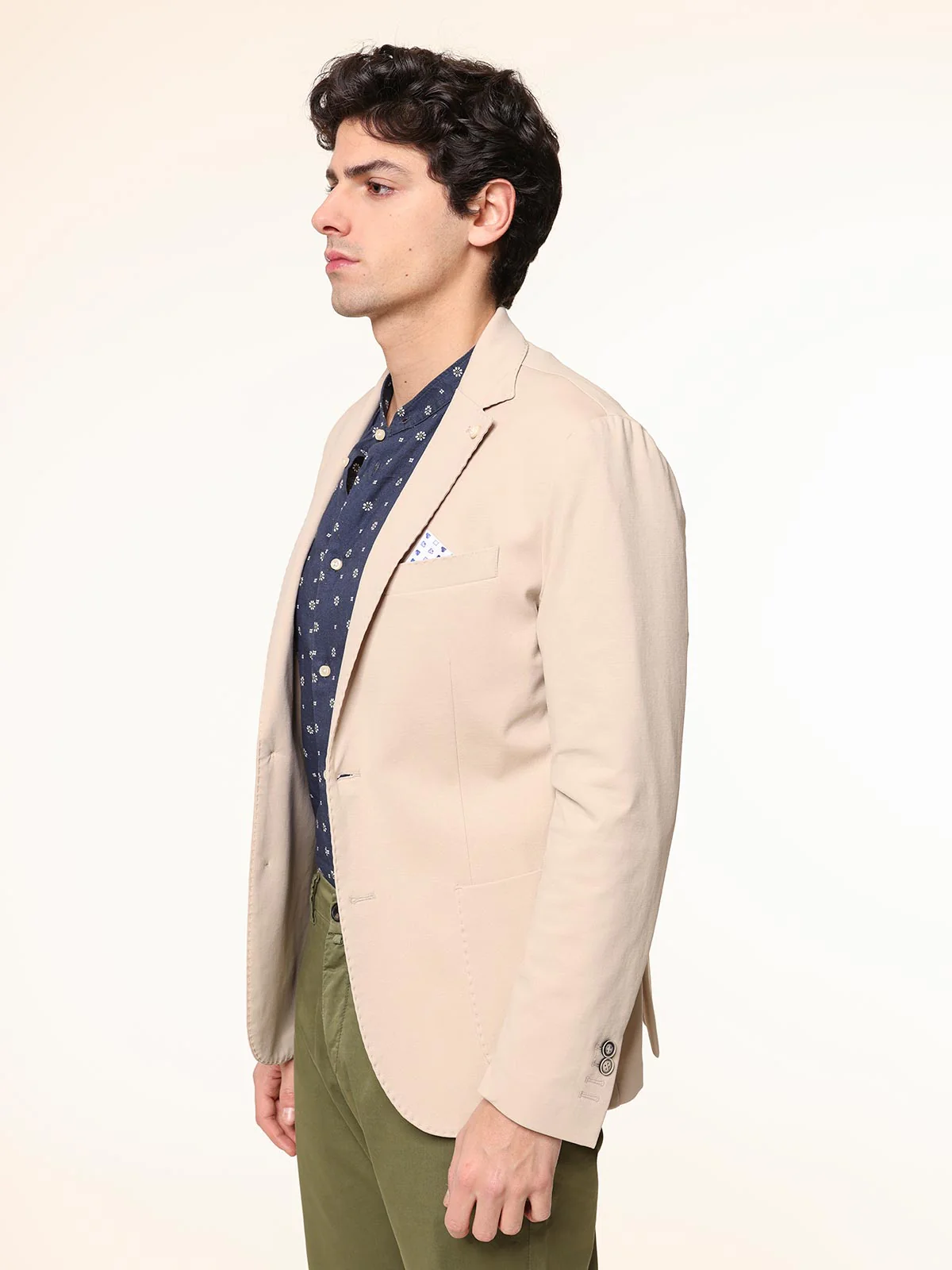 Giacca con bordi impuntura - Image 20