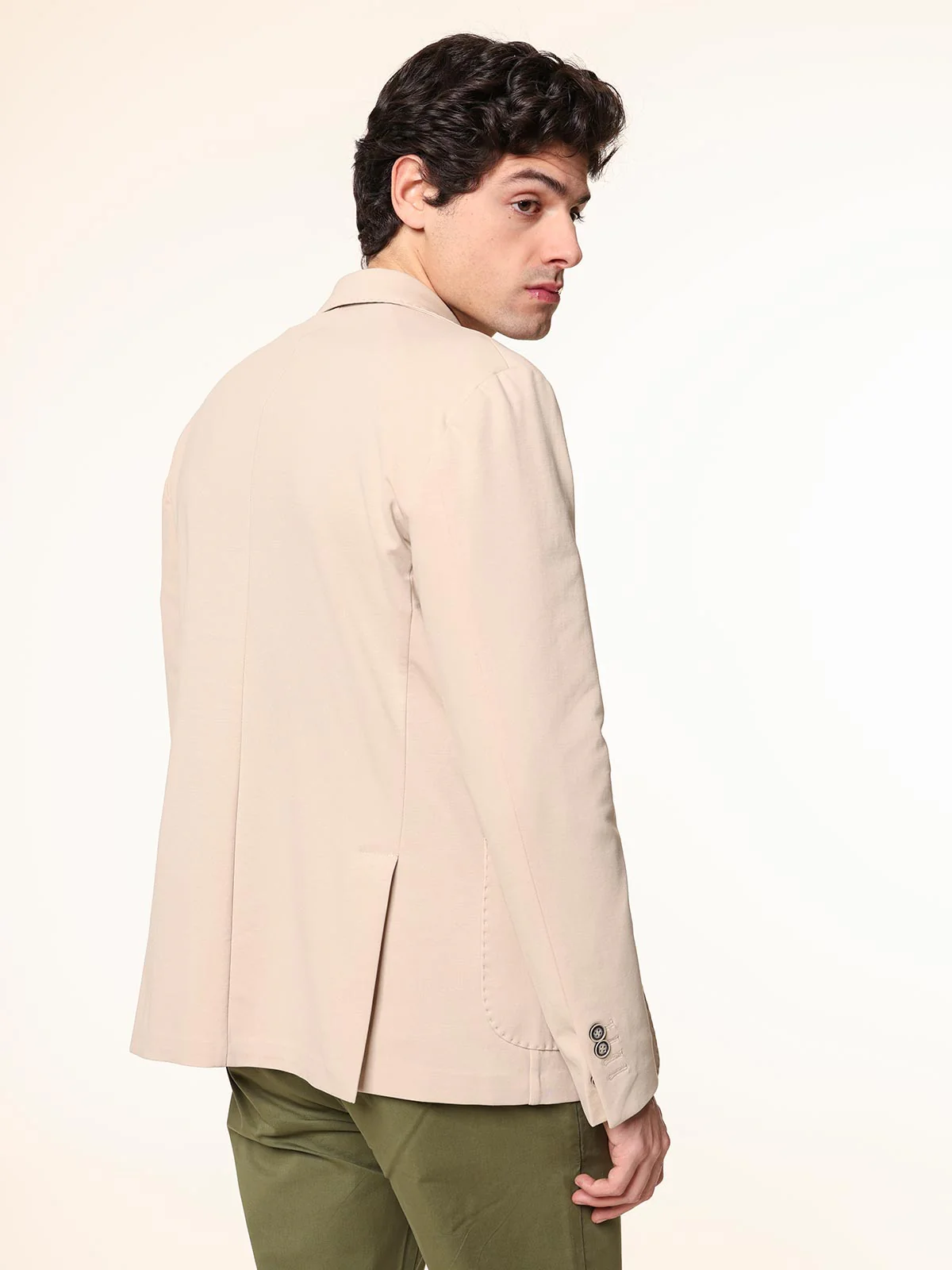 Giacca con bordi impuntura - Image 21