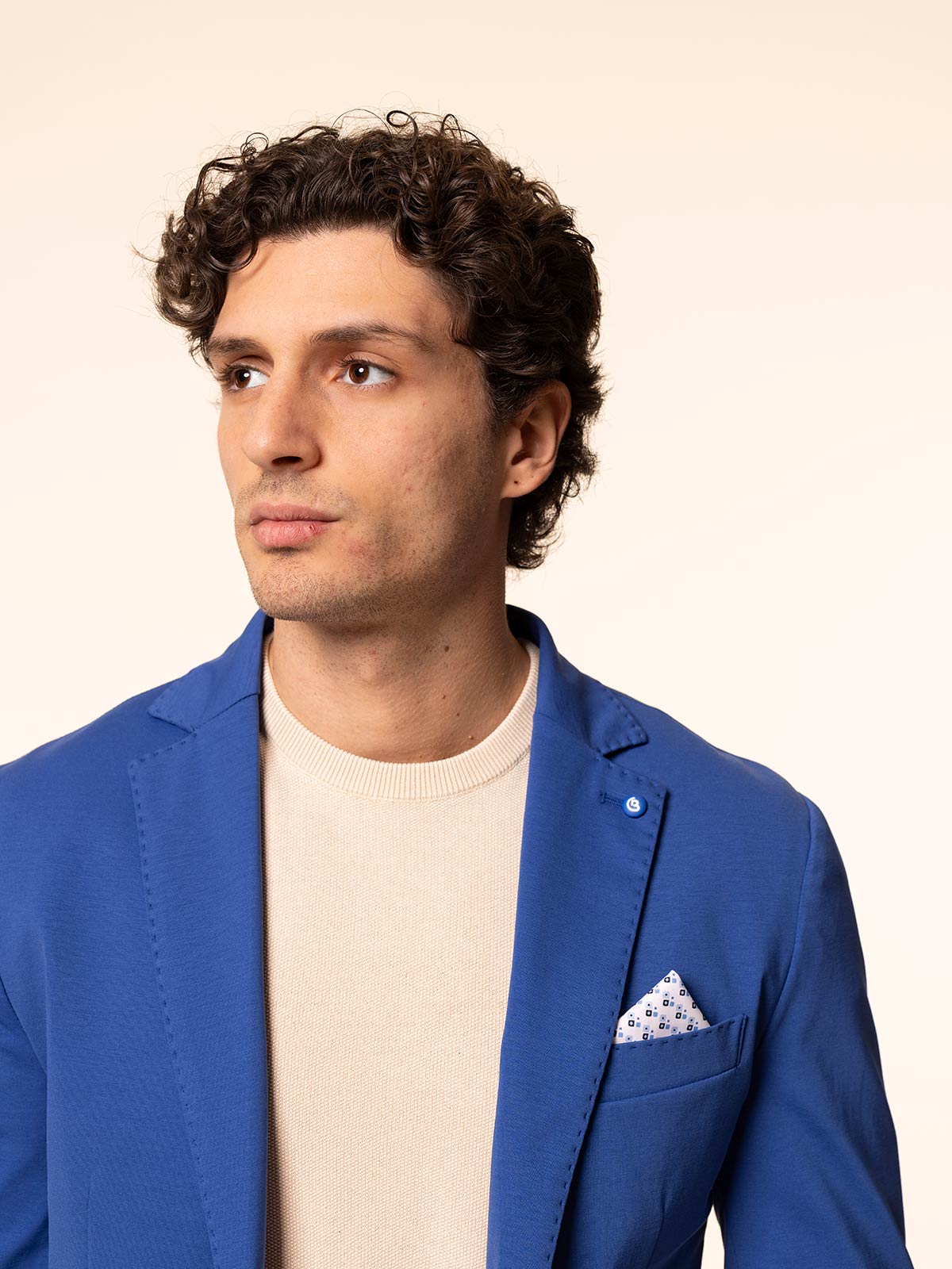 Giacca con bordi impuntura - Image 7