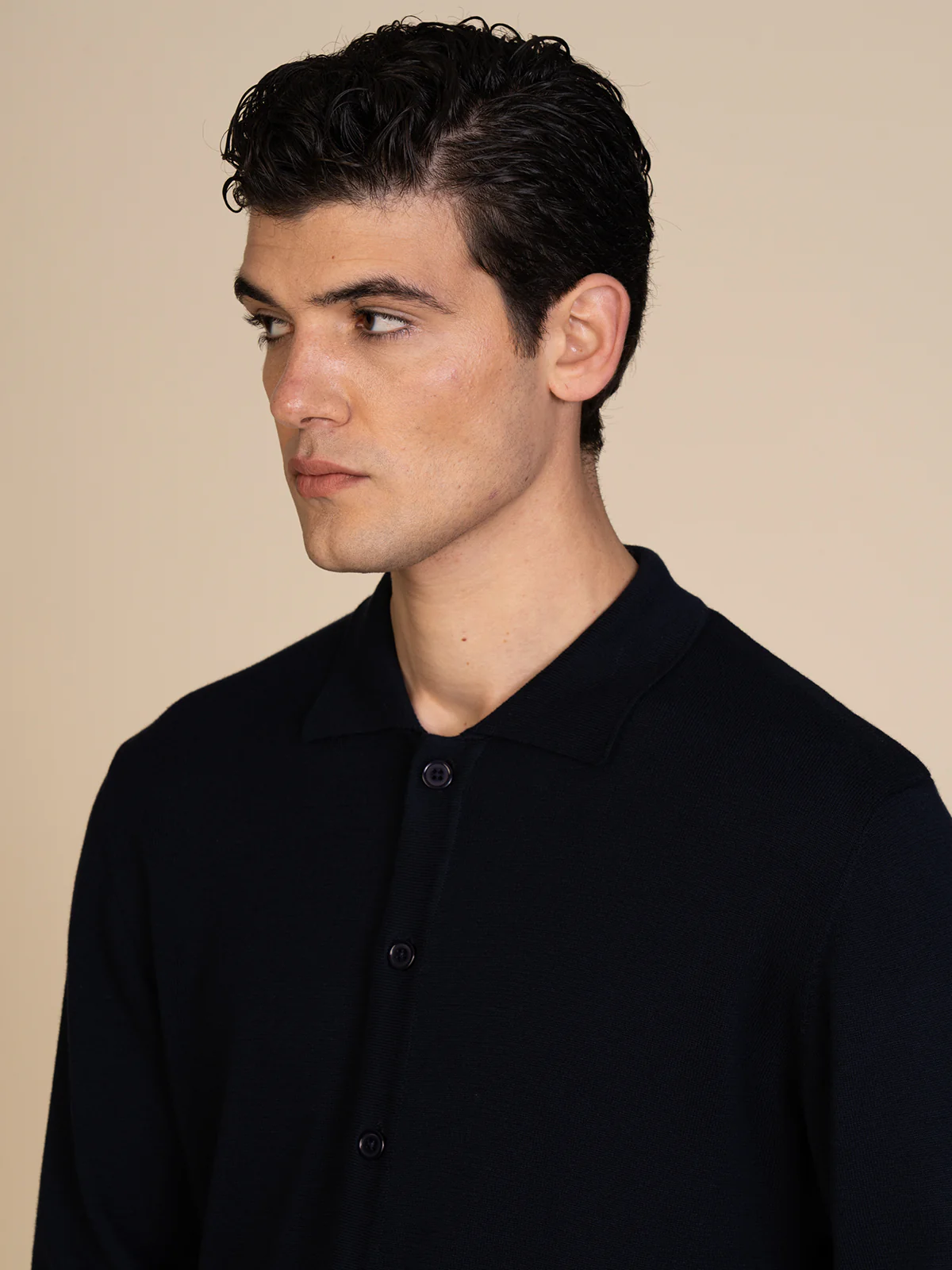 Maglia cardigan in cotone - Image 3