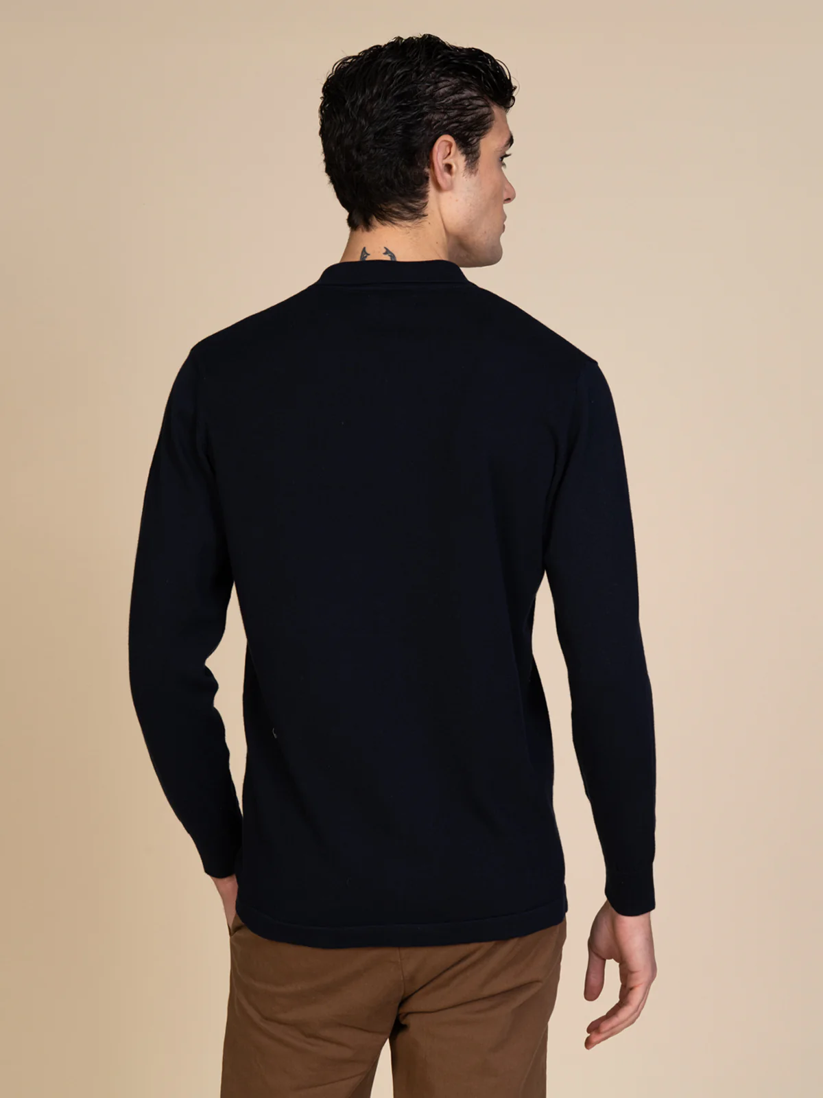 Maglia cardigan in cotone - Image 4