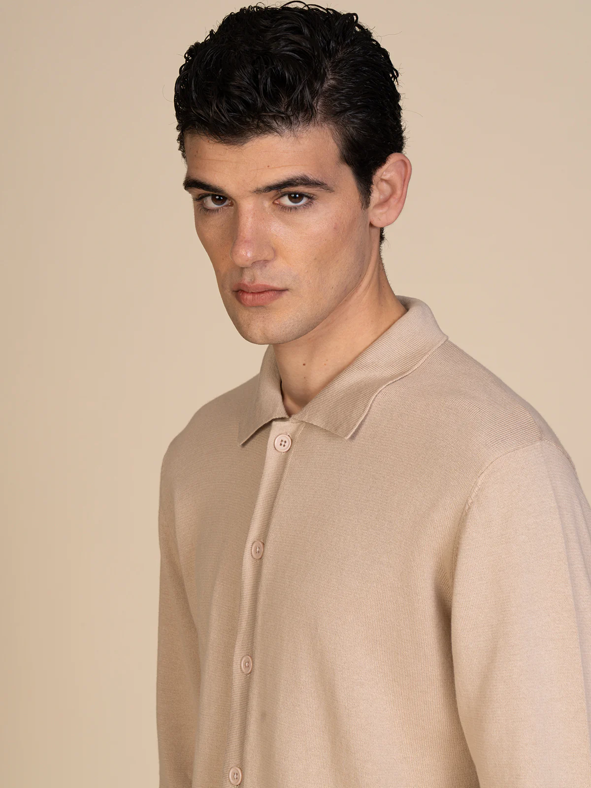 Maglia cardigan in cotone - Image 7