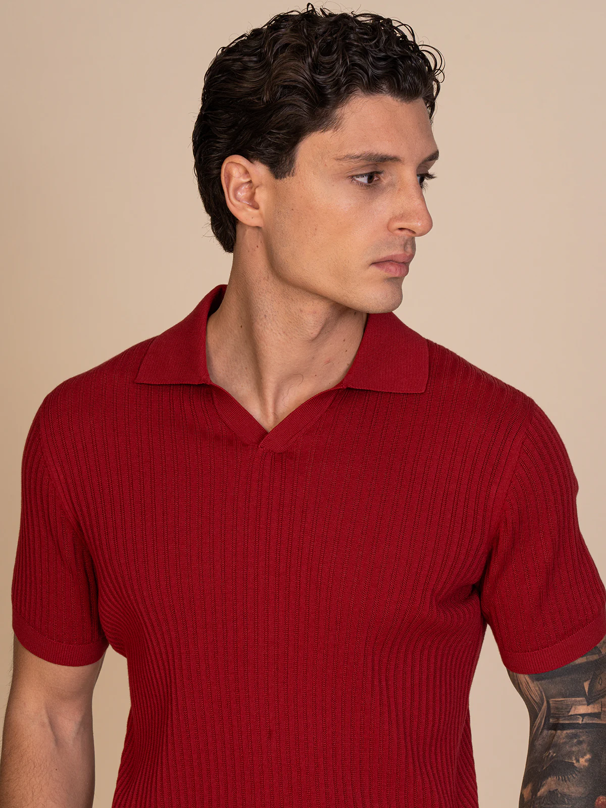 Polo maglia con lavorazione - Image 15