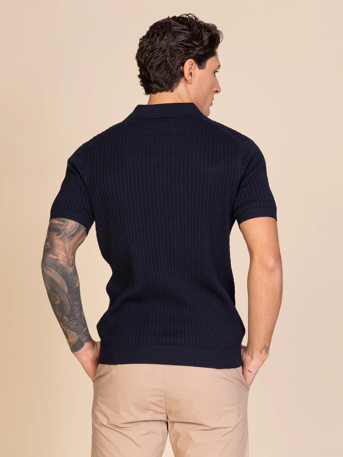 Polo maglia con lavorazione - Image 5