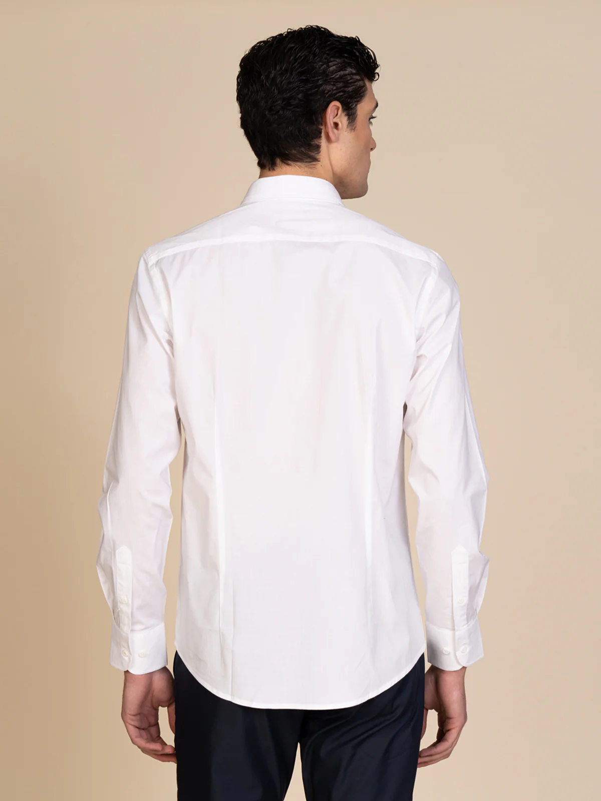 Camicia slim in cotone stretch - Image 5