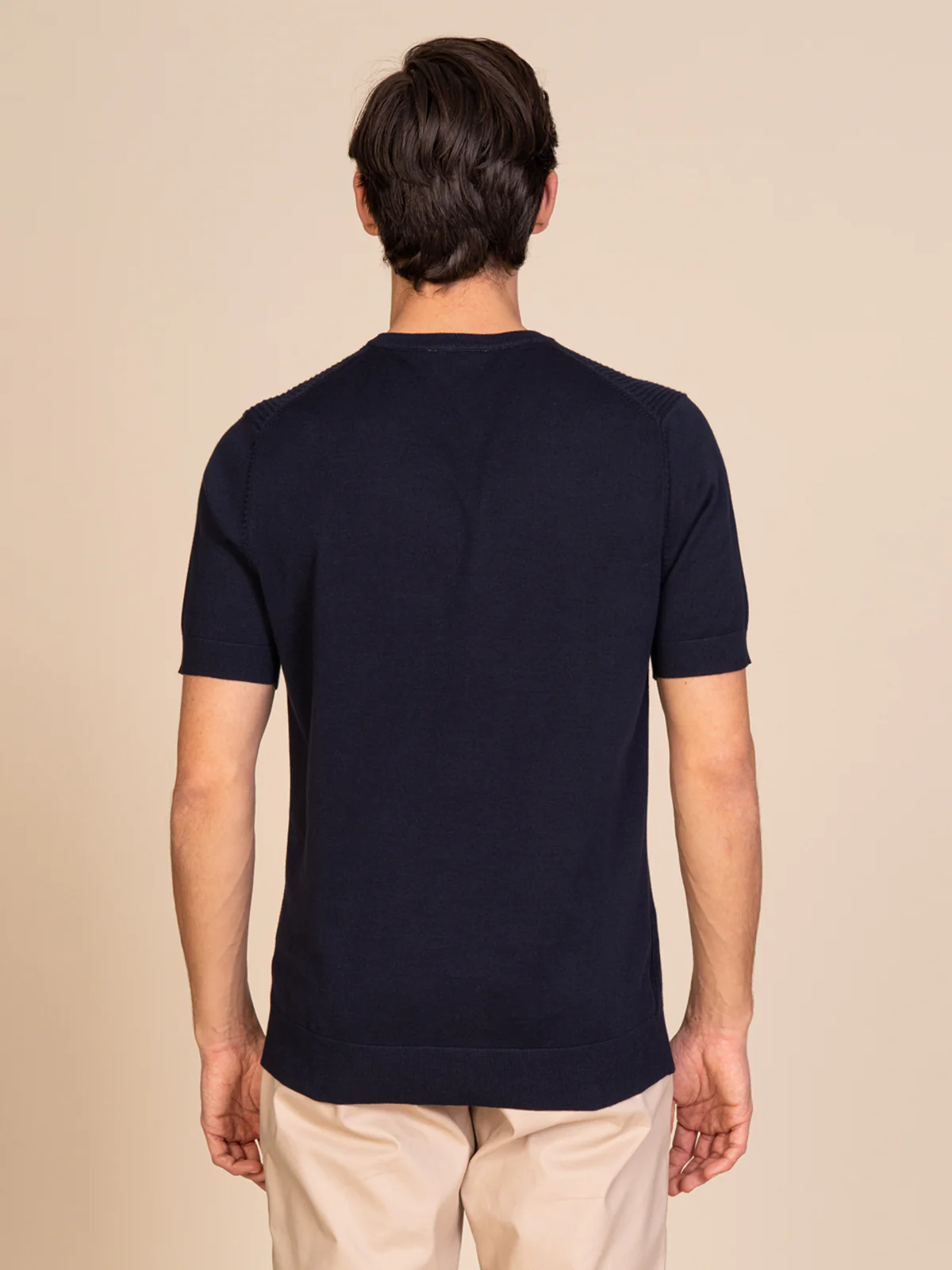 Maglia girocollo con lavorazione - Image 5