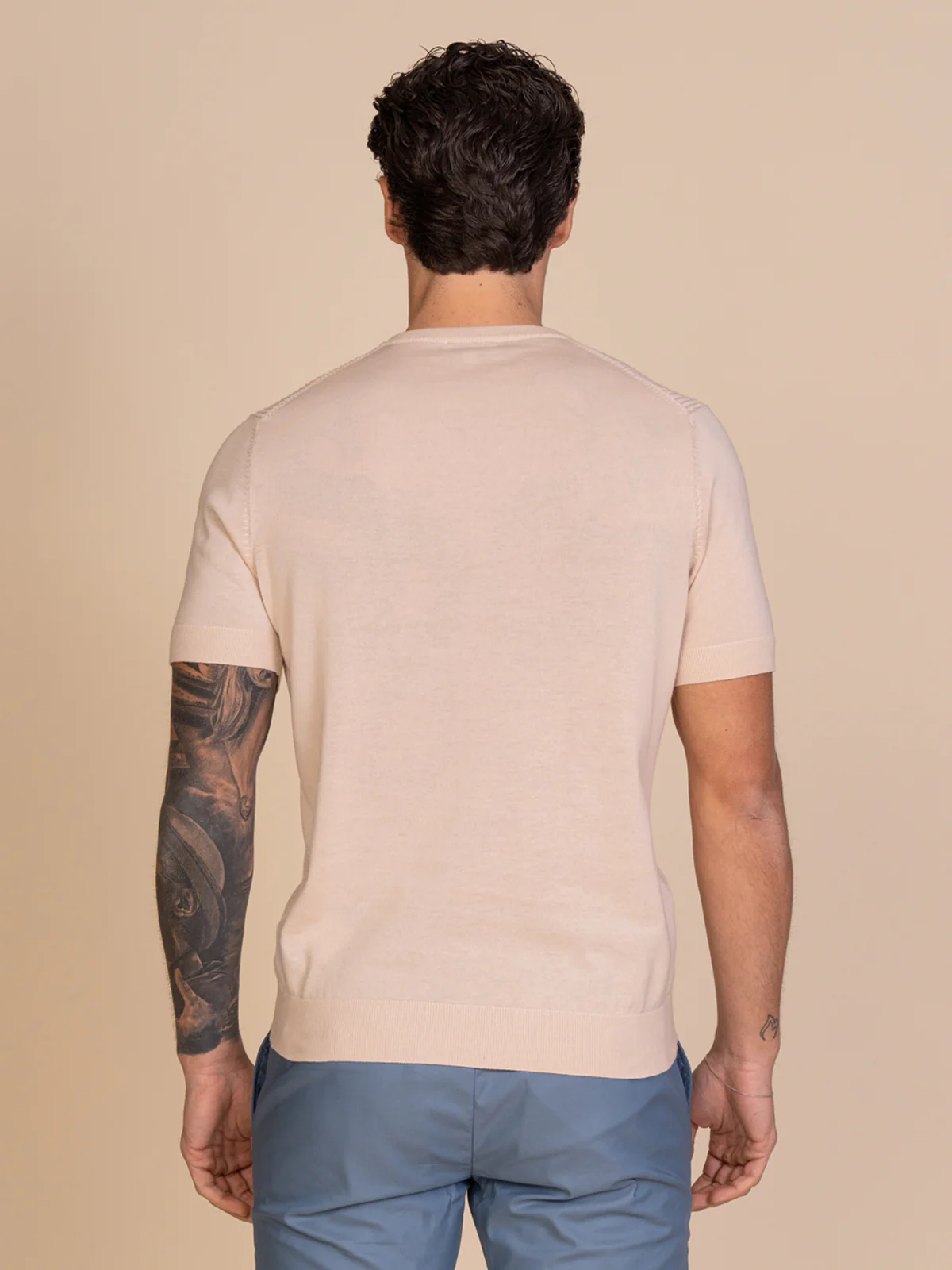 Maglia girocollo con lavorazione - Image 9