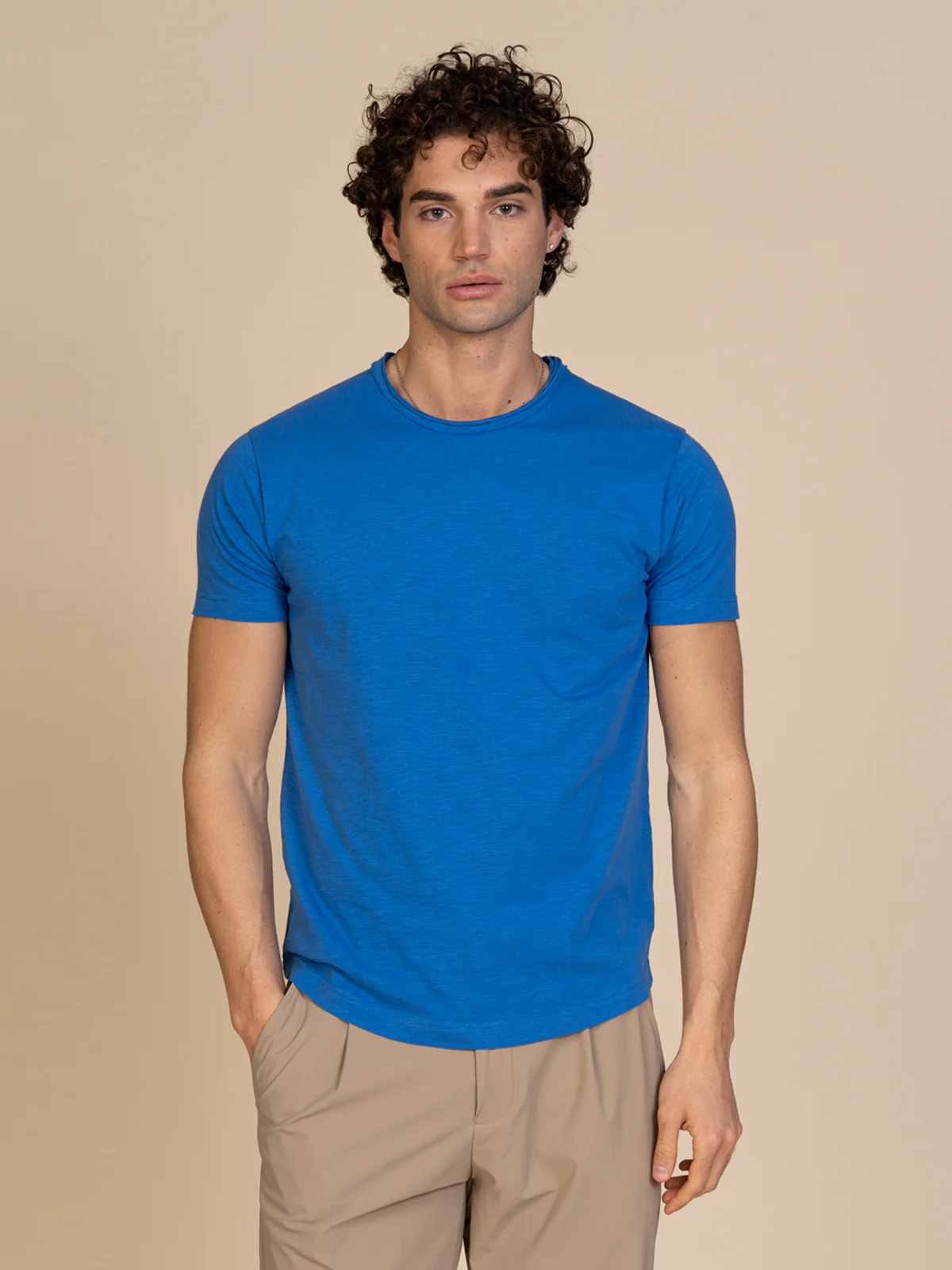 T-Shirt collo taglio vivo - Image 21