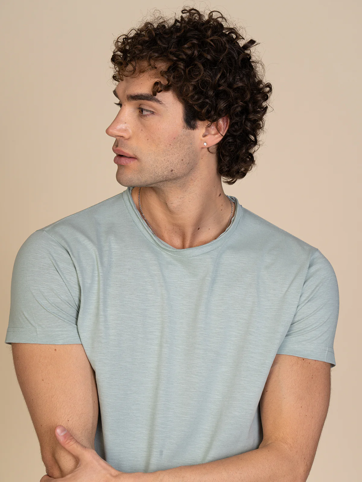 T-Shirt collo taglio vivo - Image 27