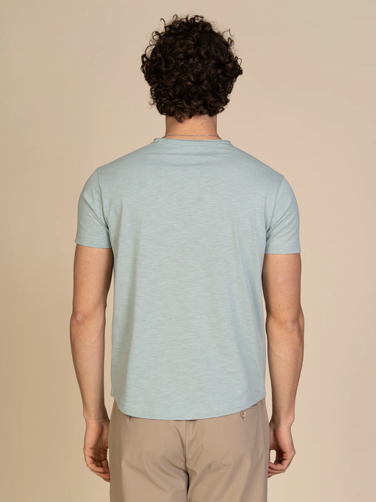 T-Shirt collo taglio vivo - Image 28