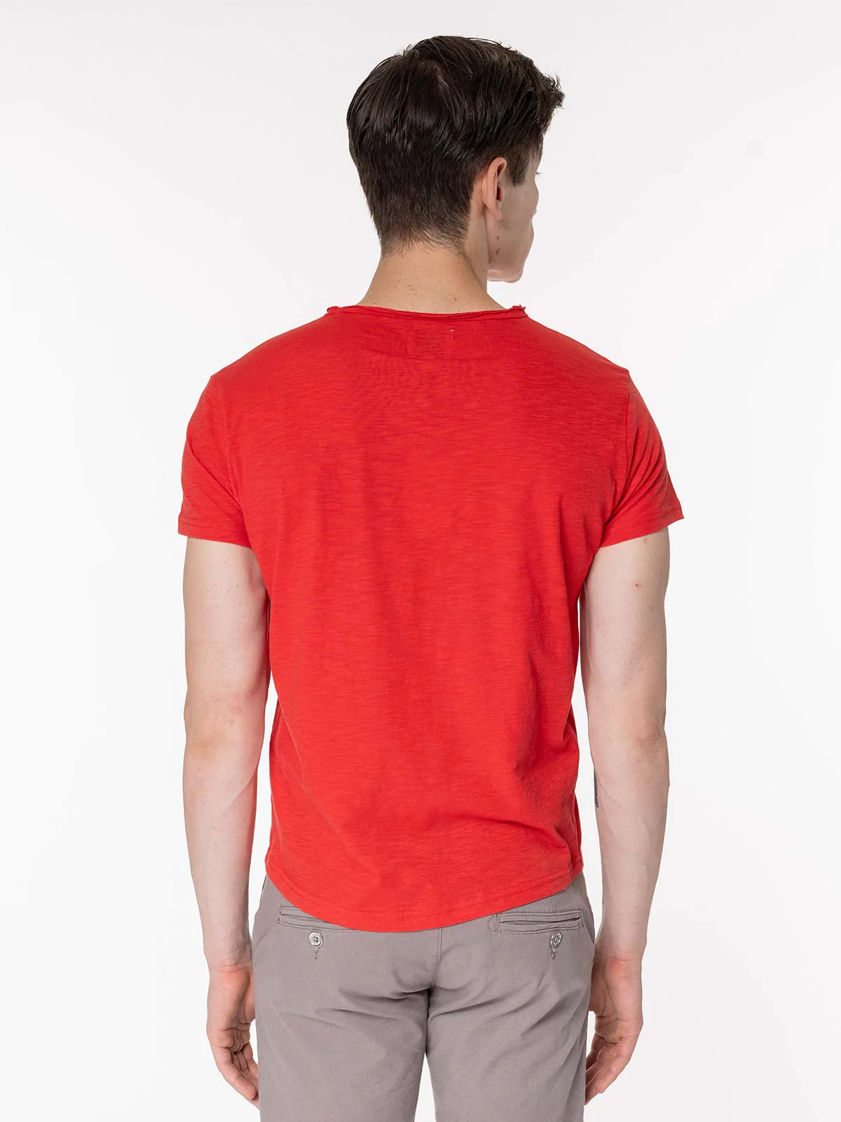 T-Shirt collo taglio vivo - Image 32