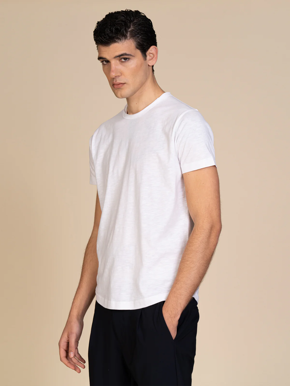 T-Shirt collo taglio vivo - Image 6