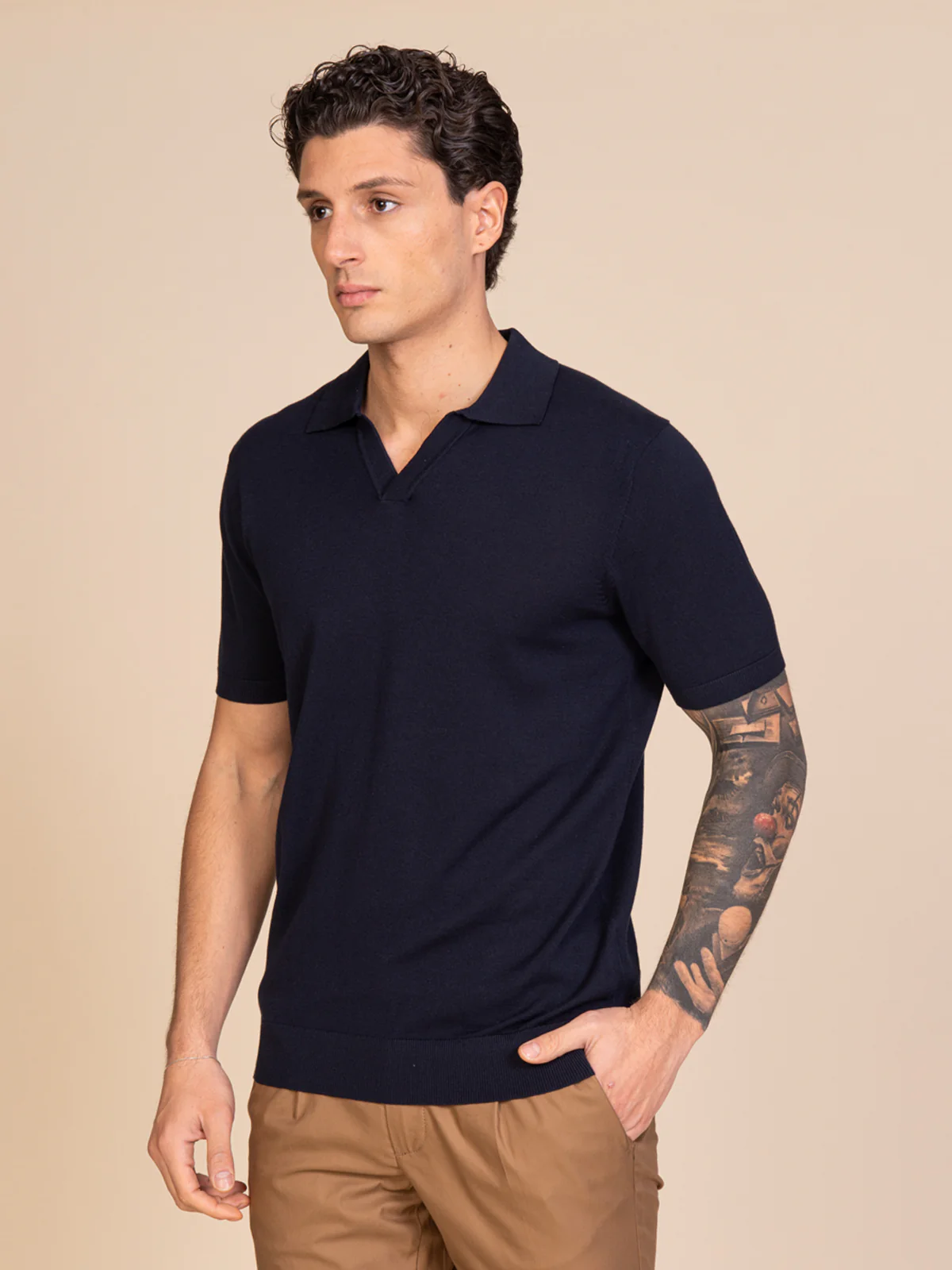 Polo maglia collo derby - Image 3