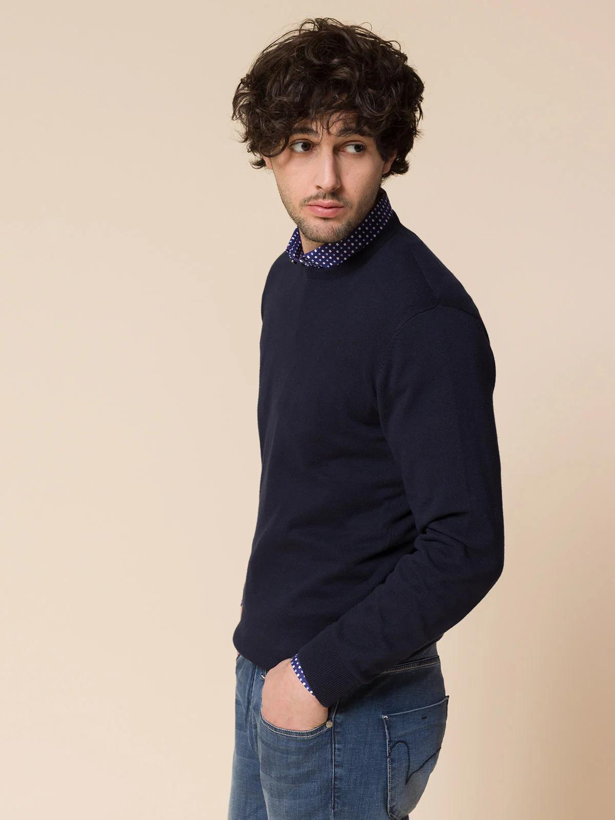 Maglia basic girocollo - Image 3
