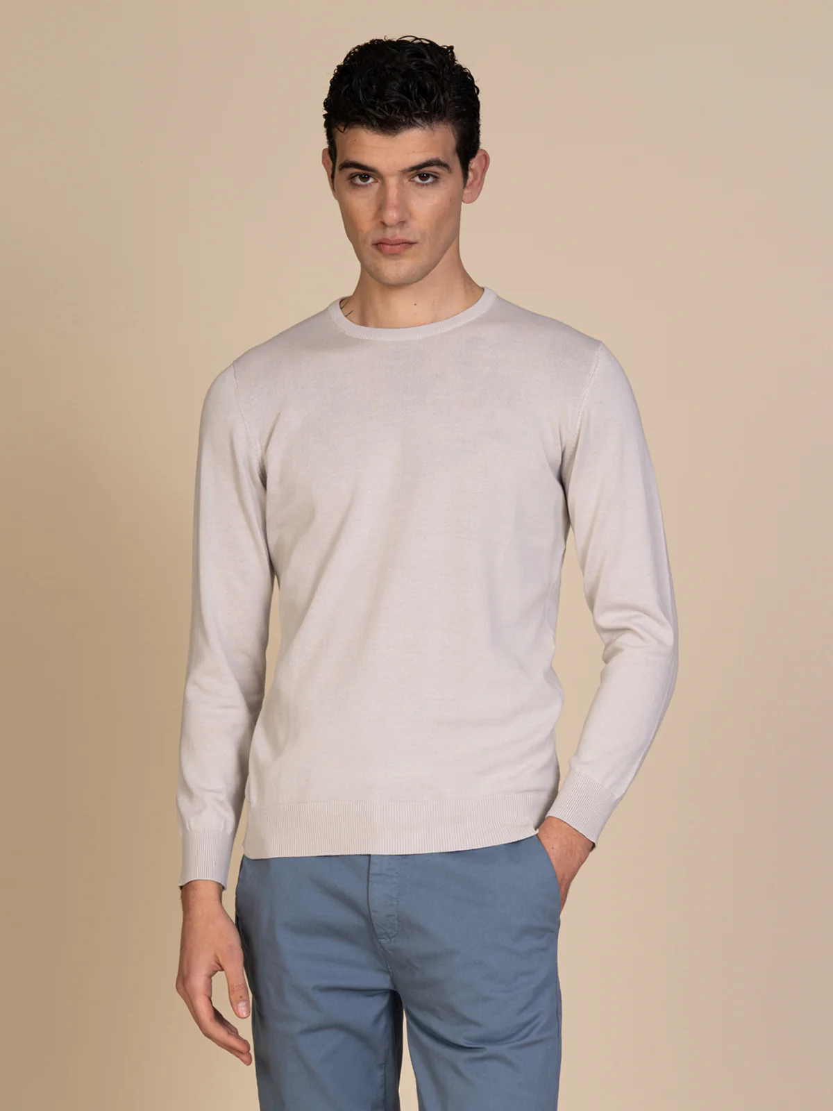 Maglia basic girocollo - Image 38