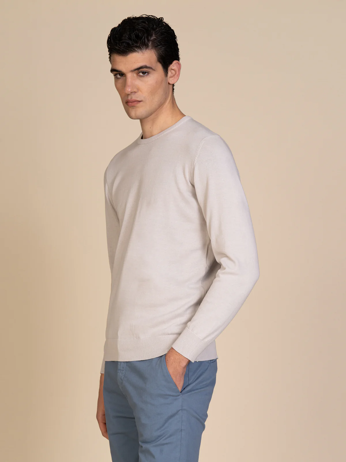 Maglia basic girocollo - Image 39