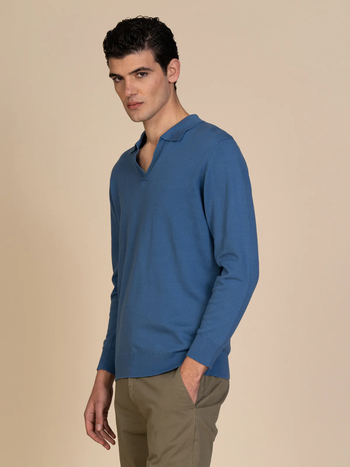 Maglia polo collo derby - Image 10