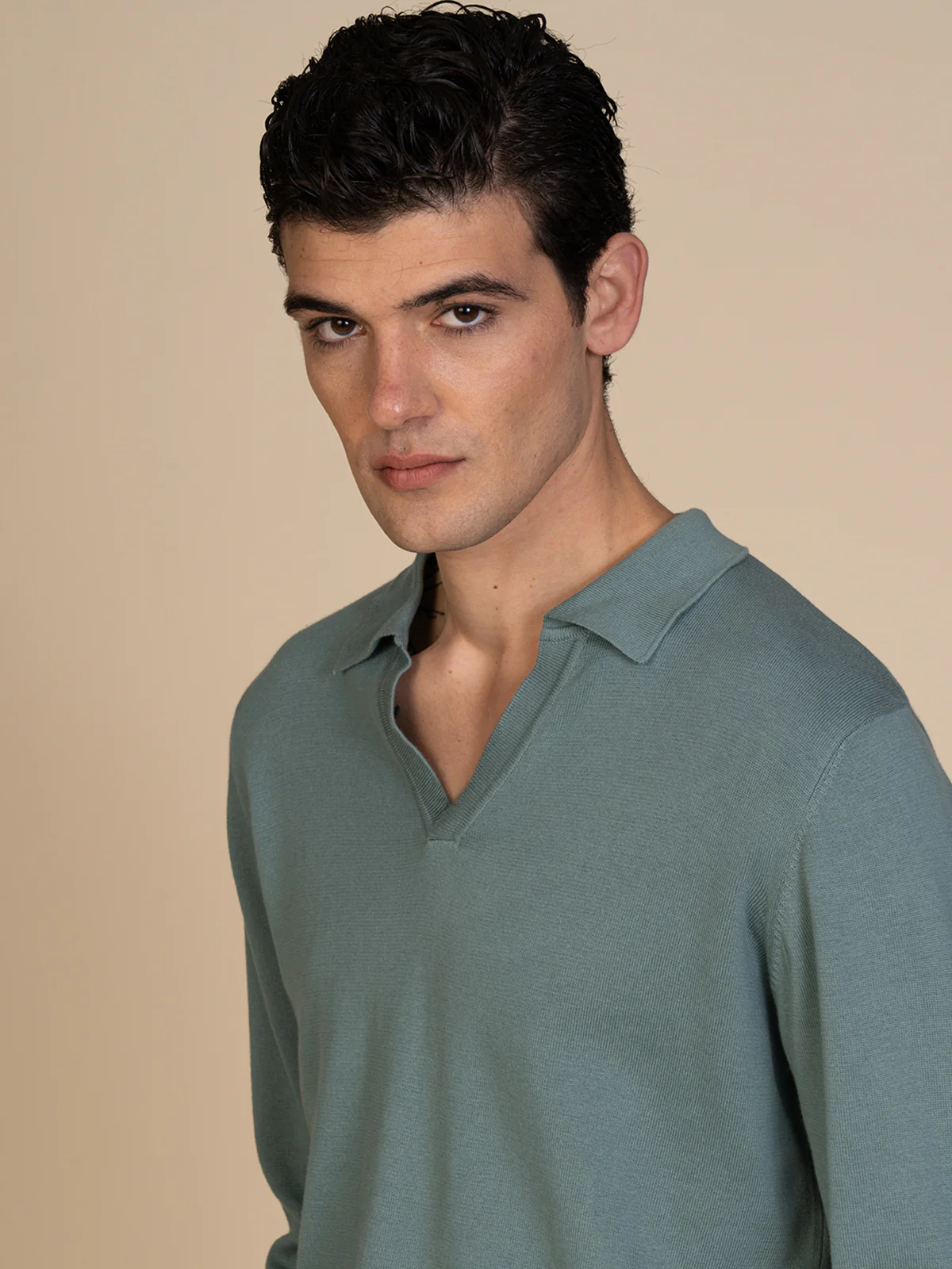 Maglia polo collo derby - Image 7