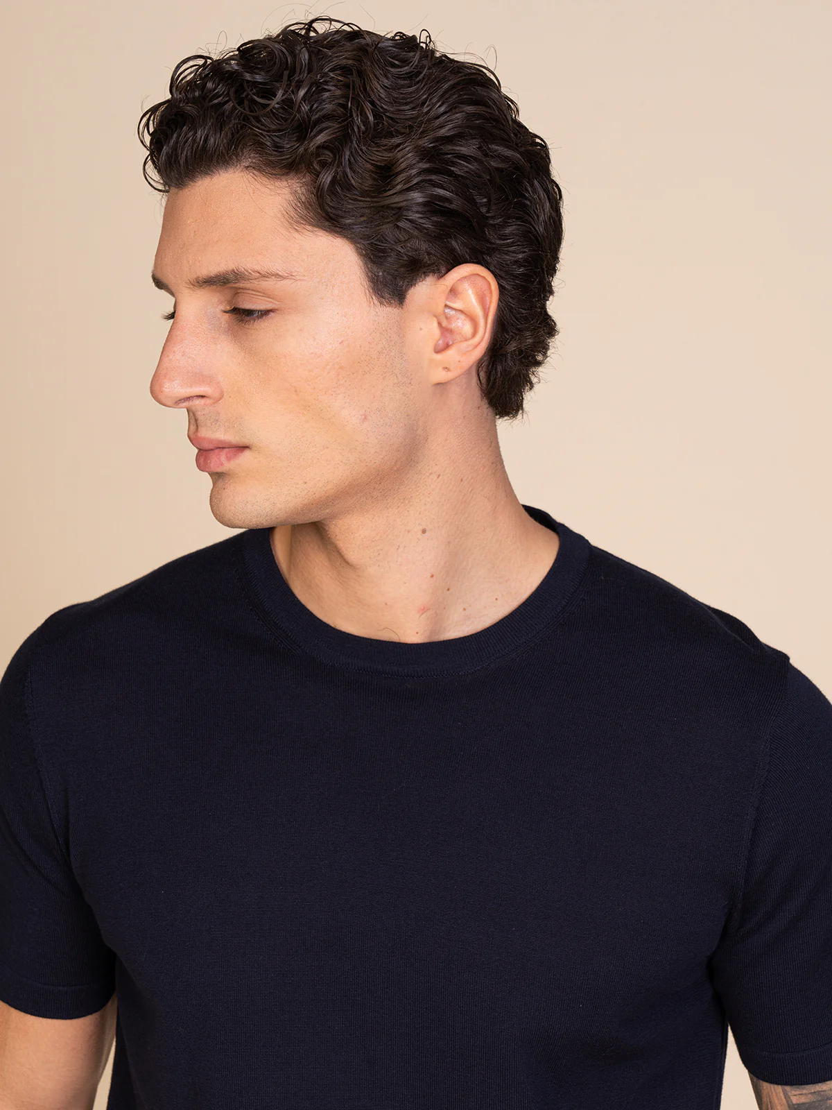 Maglia girocollo mezza manica - Image 3