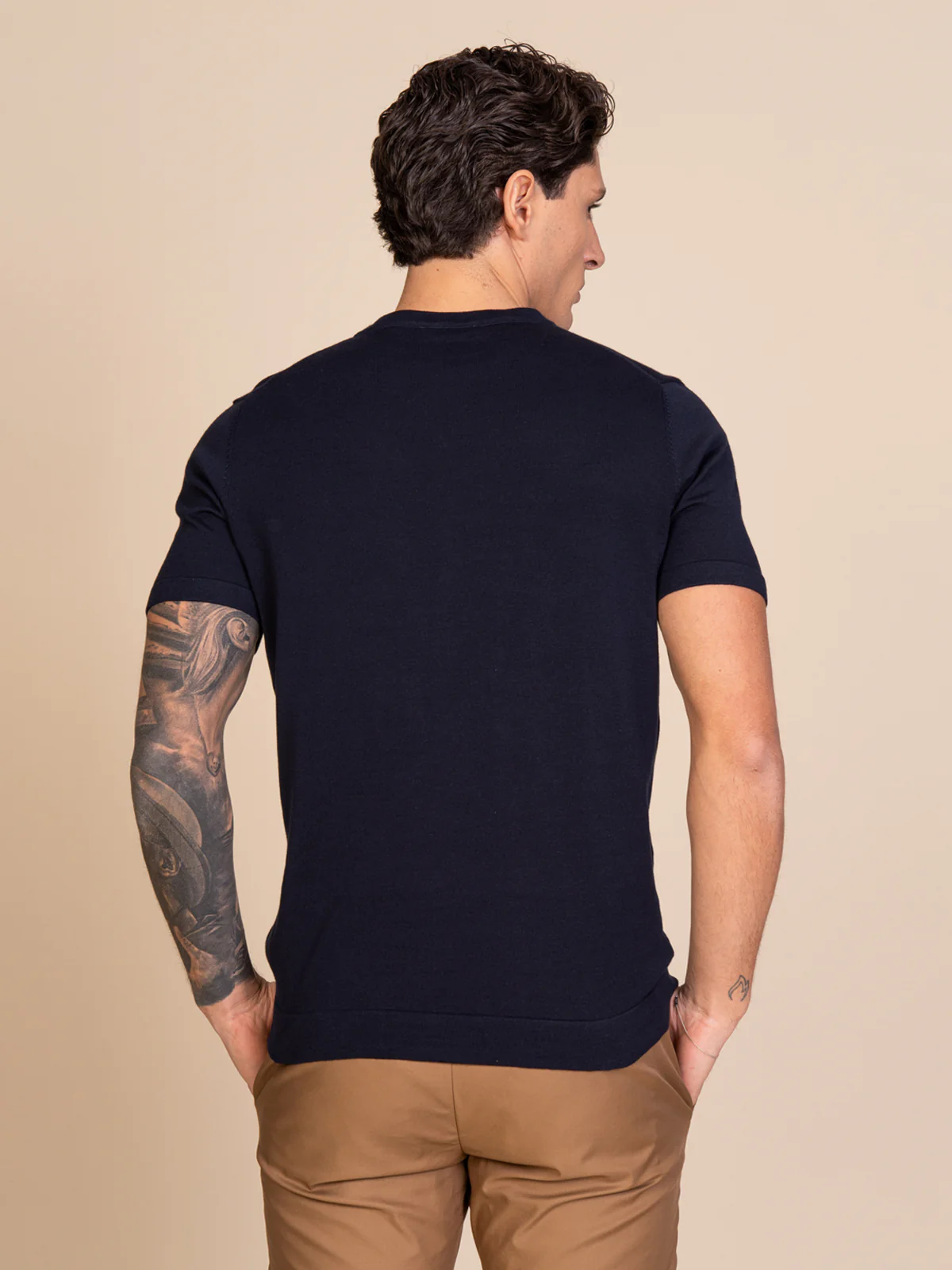 Maglia girocollo mezza manica - Image 4