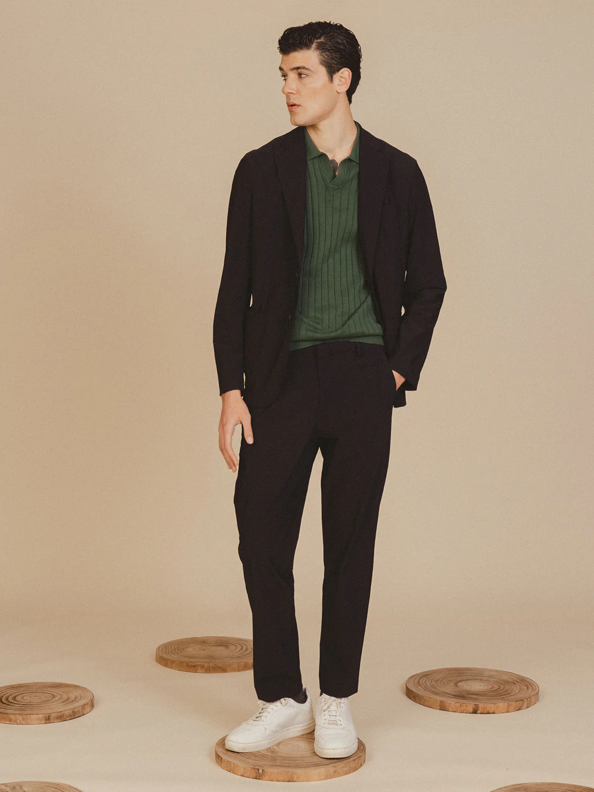 Giacca smart tessuto tecnico - Image 5