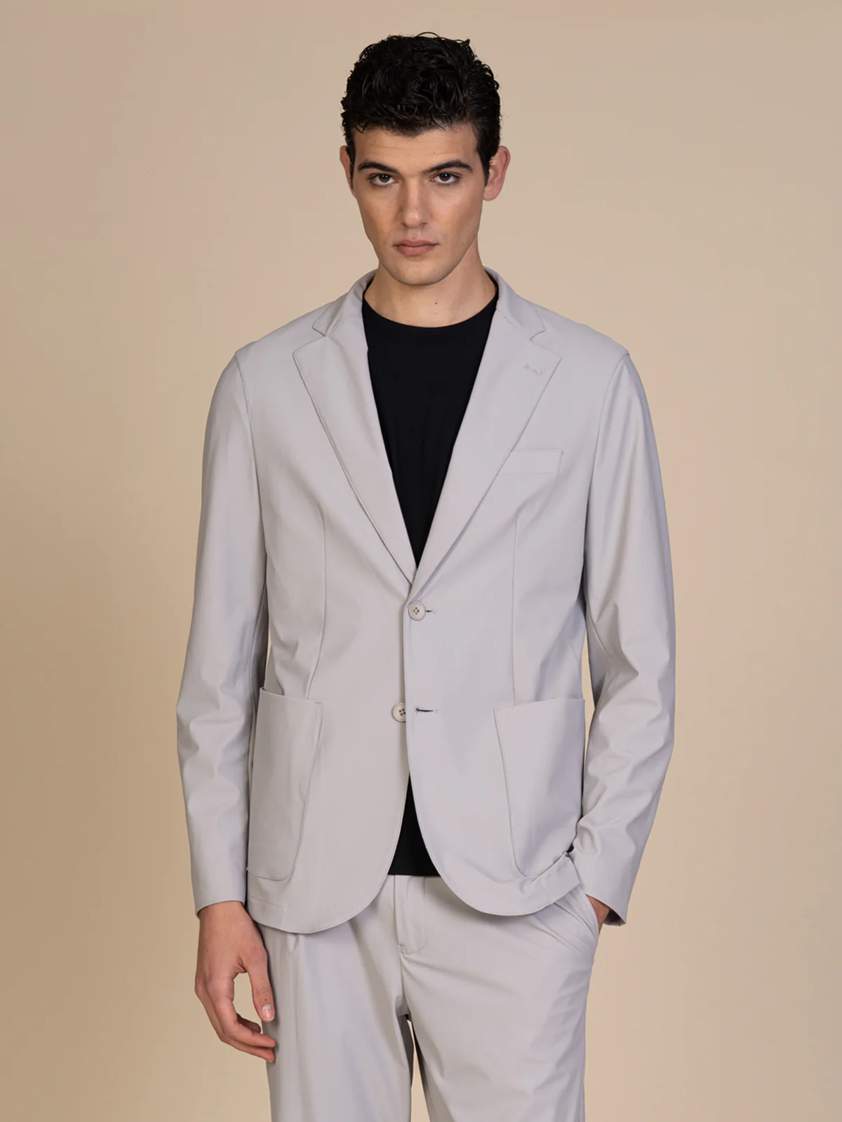 Giacca smart tessuto tecnico - Image 6