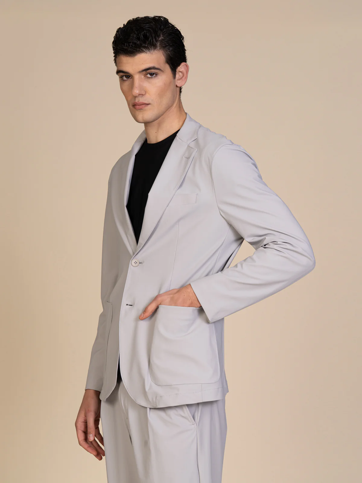 Giacca smart tessuto tecnico - Image 7