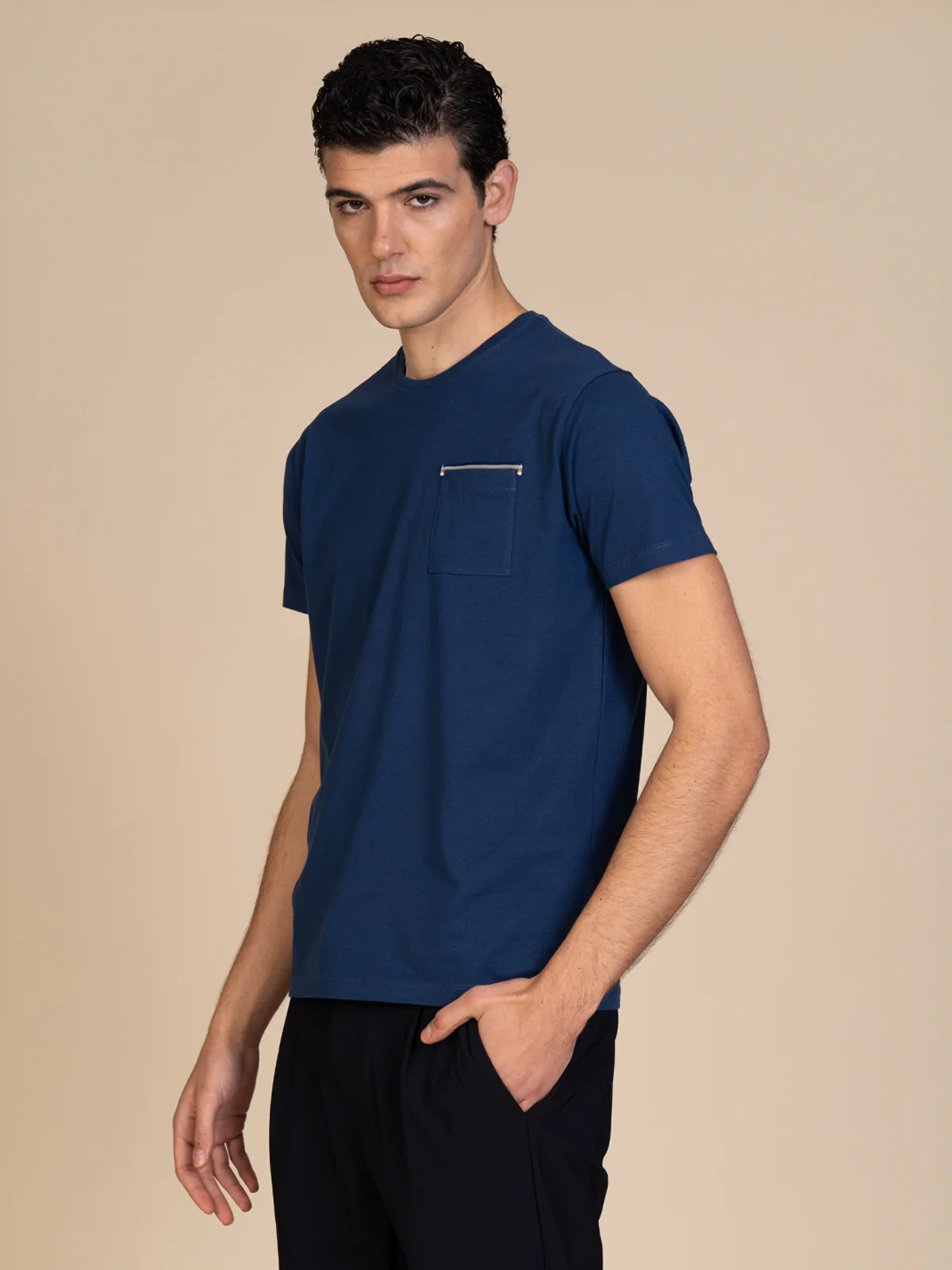 T-Shirt con taschino - Image 3