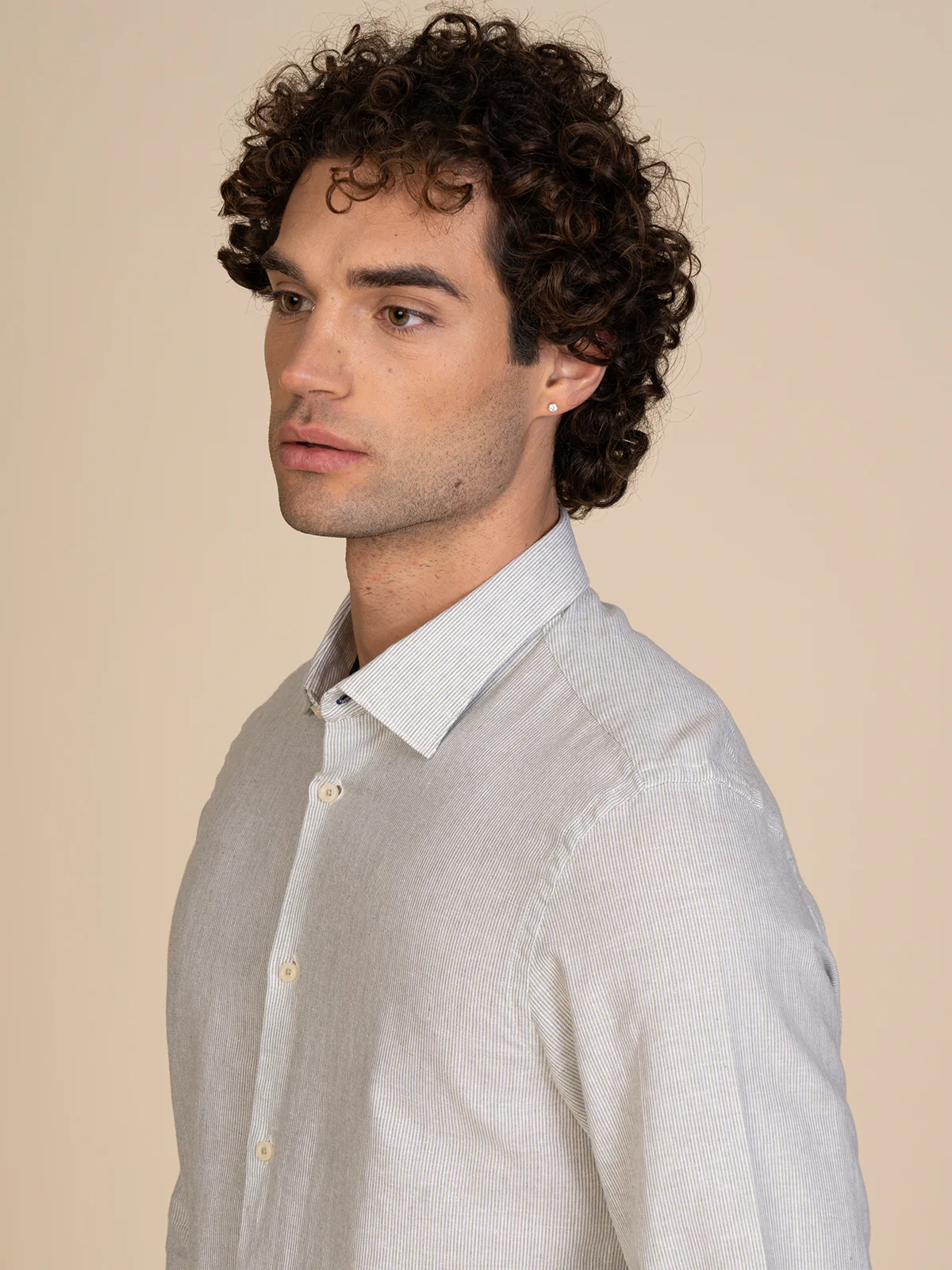 Camicia lino e cotone - Image 7